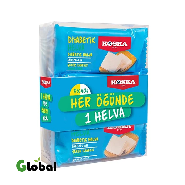 9×40 غ حلاوة سادة لمرضى السكري