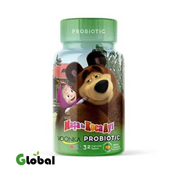 فونكا ماشا والدب - بروبيوتيك 32 قرص قابل للمضغ