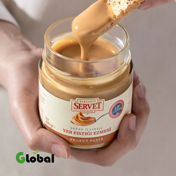 زبدة الفول السوداني بدون سكر 200غ