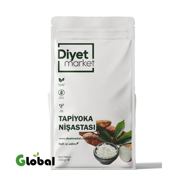 نشا التابيوكا خالي من الجلوتين 250 جرام