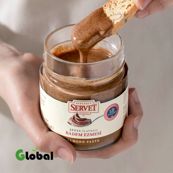 زبدة اللوز بدون سكر 200 جرام