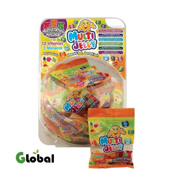 مالتيبول مالتي جيلي – جيلي فيتامين متعددة (40 عبوة)