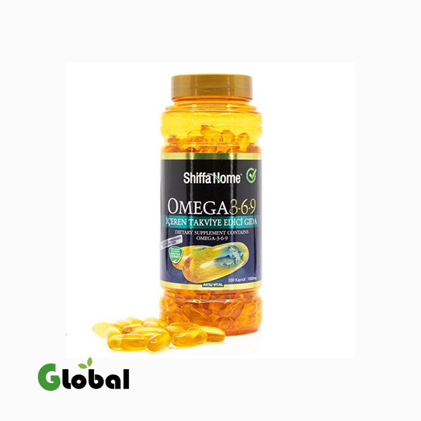 شِفّا هوم أوميغا 3-6-9 1000 ملغ – 200 كبسولة