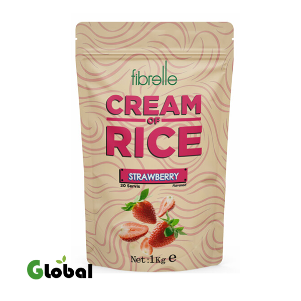 فايبريل كريمة الأرز بنكهة الفراولة 1 كجم