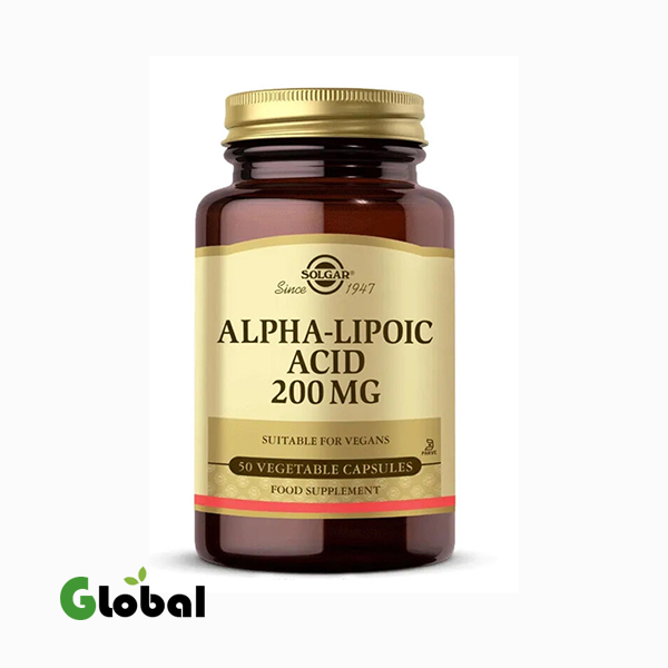 سولجار حمض ألفا ليبويك 200 ملغ 50 كبسولة