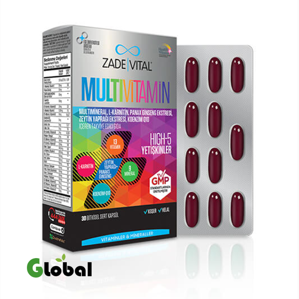 زاد فيتال مالتي فيتامين 30 كبسولة