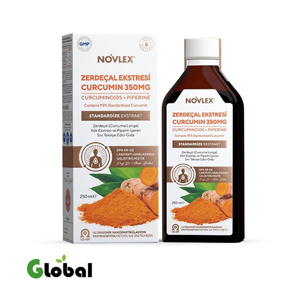 نوفليكس® مستخلص الكركم والبيبيرين - مكمل غذائي سائل 250 مل