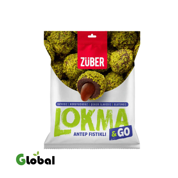 لقمة وفواكه بالفستق الحلبي 32 جرام × 6 قطع