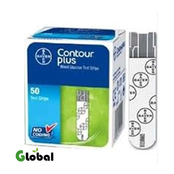 شرائط اختبار السكر CONTOUR® PLUS – للقياس الدقيق والسهل