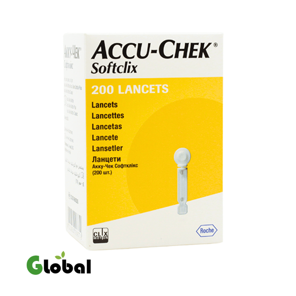 إبر وخز Accu-Chek Softclix – عدد 200 إبرة معقمة