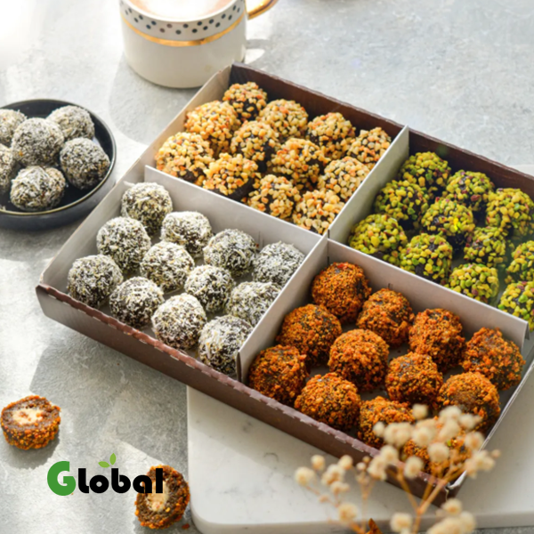 كالي بسطيل و كومي خالي من الغلوتين و بدون سكر - كرات البسطيل 700 غ