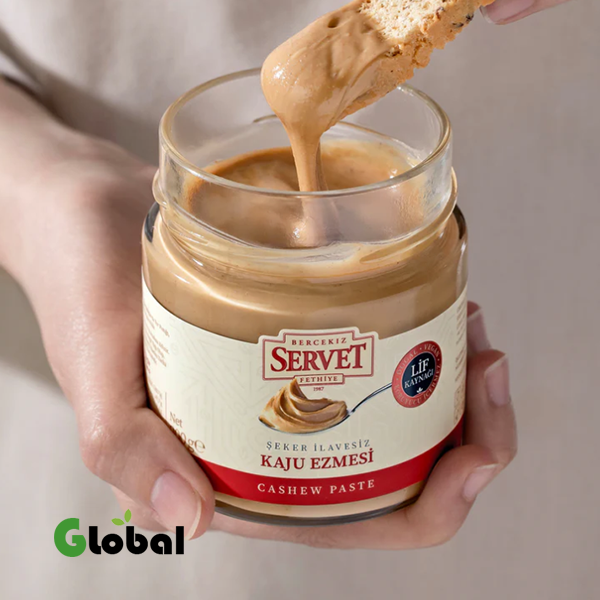 زبدة الكاجو بدون سكر مضاف 200 جرام